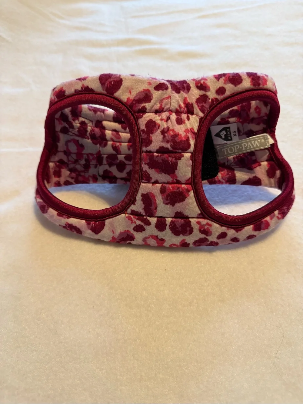 Top Paw XS Pink Leopard Print Padded Dog Harness Vest Step-In Puppy Harness